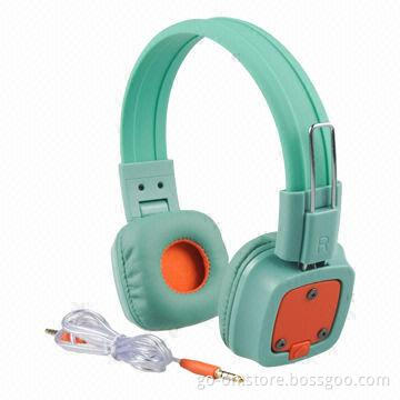 OEM Acceptable Headphone with Microphone and 3.5mm Audio Cable